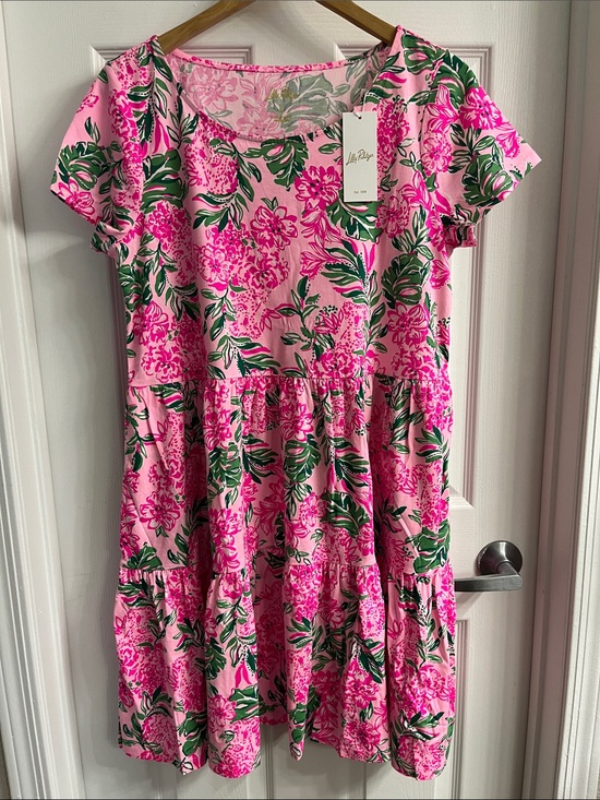 Lilly Pulitzer Dresses & Skirts - NWT Lilly Pulitzer Geanna Dress in Conch Shell Pink Koala La La